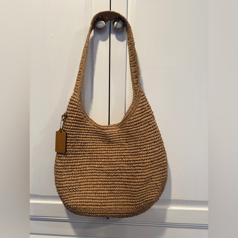 Coach Brooklyn Shoulder Bag woven…28 - Picture 2 of 4